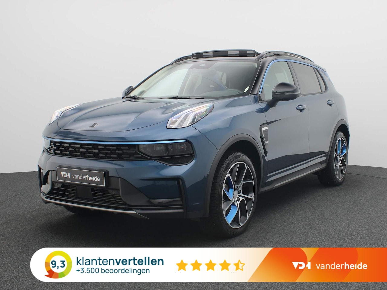 Lynk & Co 01 - 1.5 Plug-in Hybrid 261PK AUT Panoramadak, trekhaak, 360 gr. camera, stoelverwarming, keyle - AutoWereld.nl