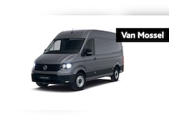 Volkswagen Crafter - 30 2.0 TDI L3H3 Highline Handgeschakeld | voorraad | Zwart | 3 Zits | Camera | Trekhaak