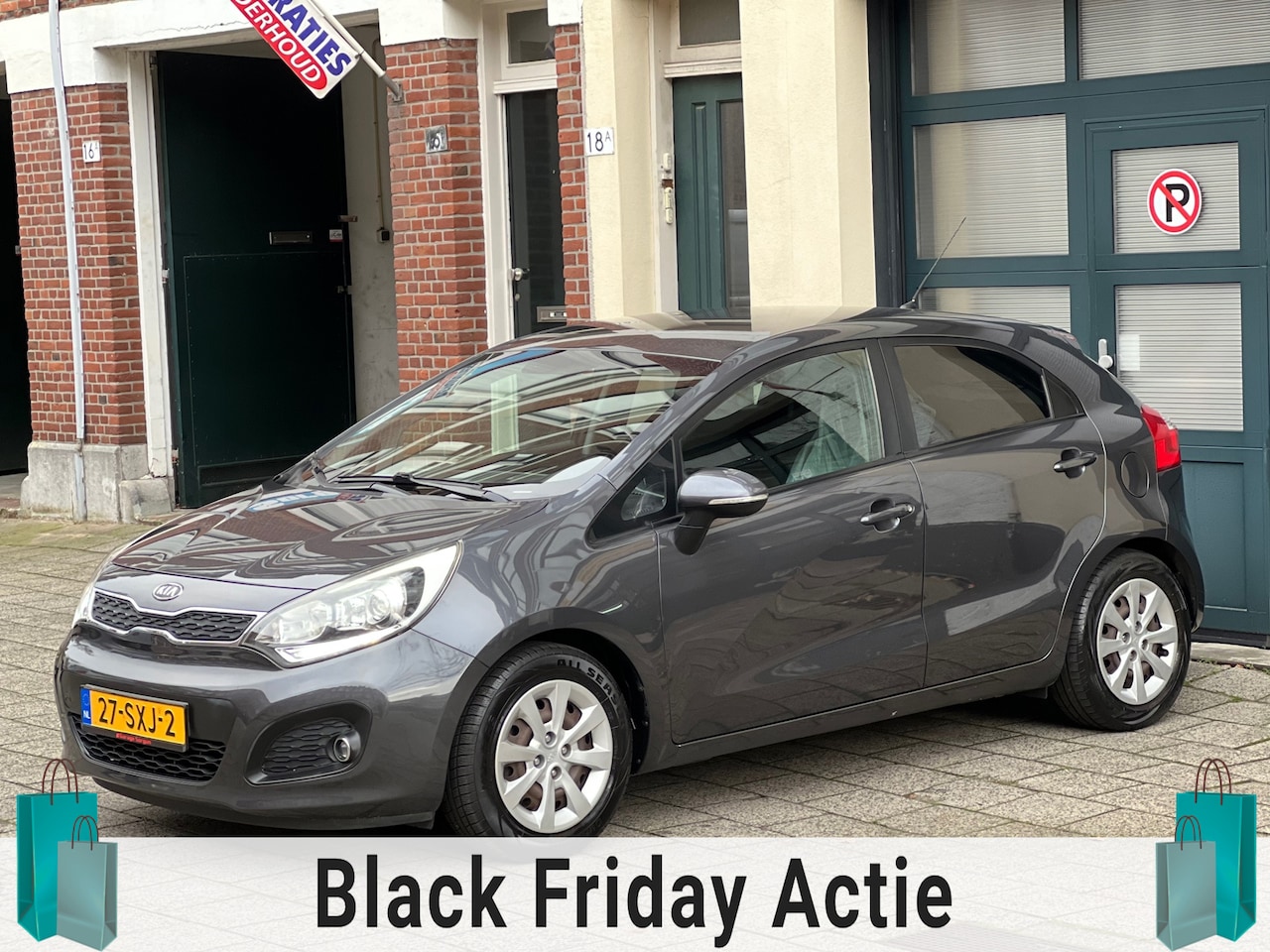 Kia Rio - 1.2 CVVT Super Pack-airco-elek ramen - AutoWereld.nl