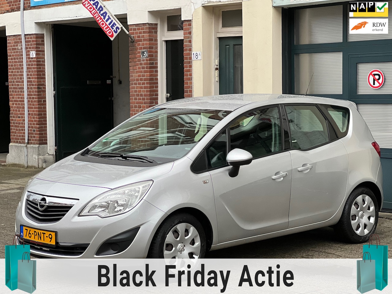 Opel Meriva - 1.4 Turbo Edition-airco-elek ramen - AutoWereld.nl