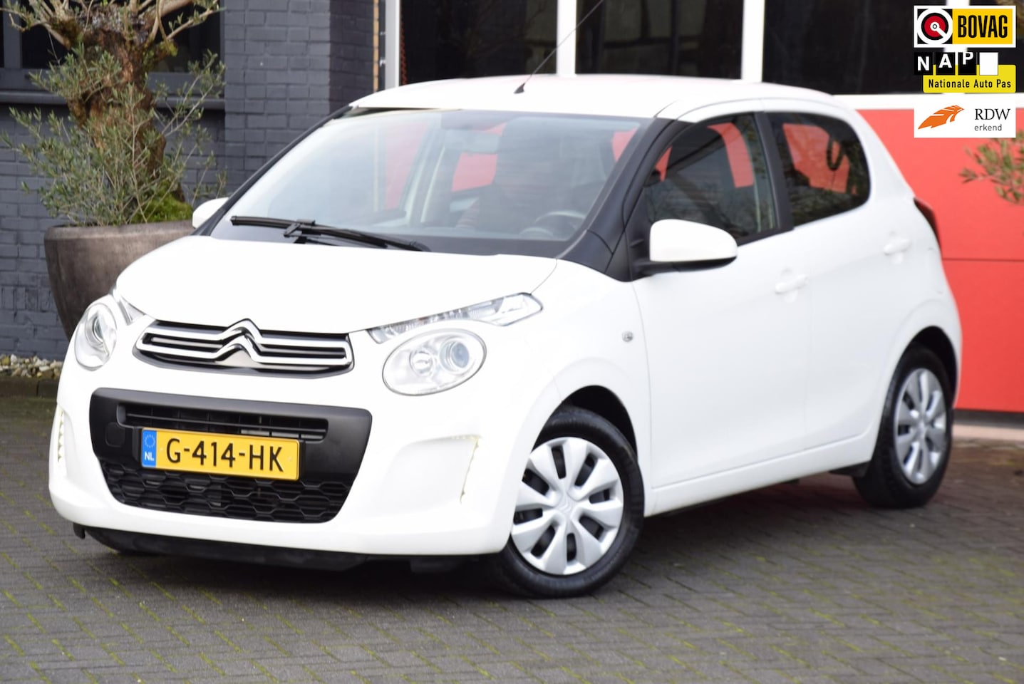 Citroën C1 - 1.0 VTi Feel 2019 Airco 5 Deurs Bluetooth 15x op voorraad! - AutoWereld.nl