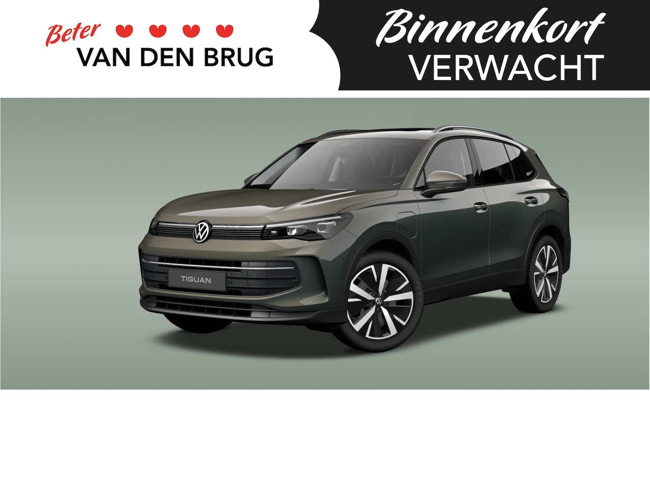 Volkswagen Tiguan - 1.5 eHybrid 204 PK Life Edition | Panoramadak | Trekhaak | 19" Catania velgen | - AutoWereld.nl