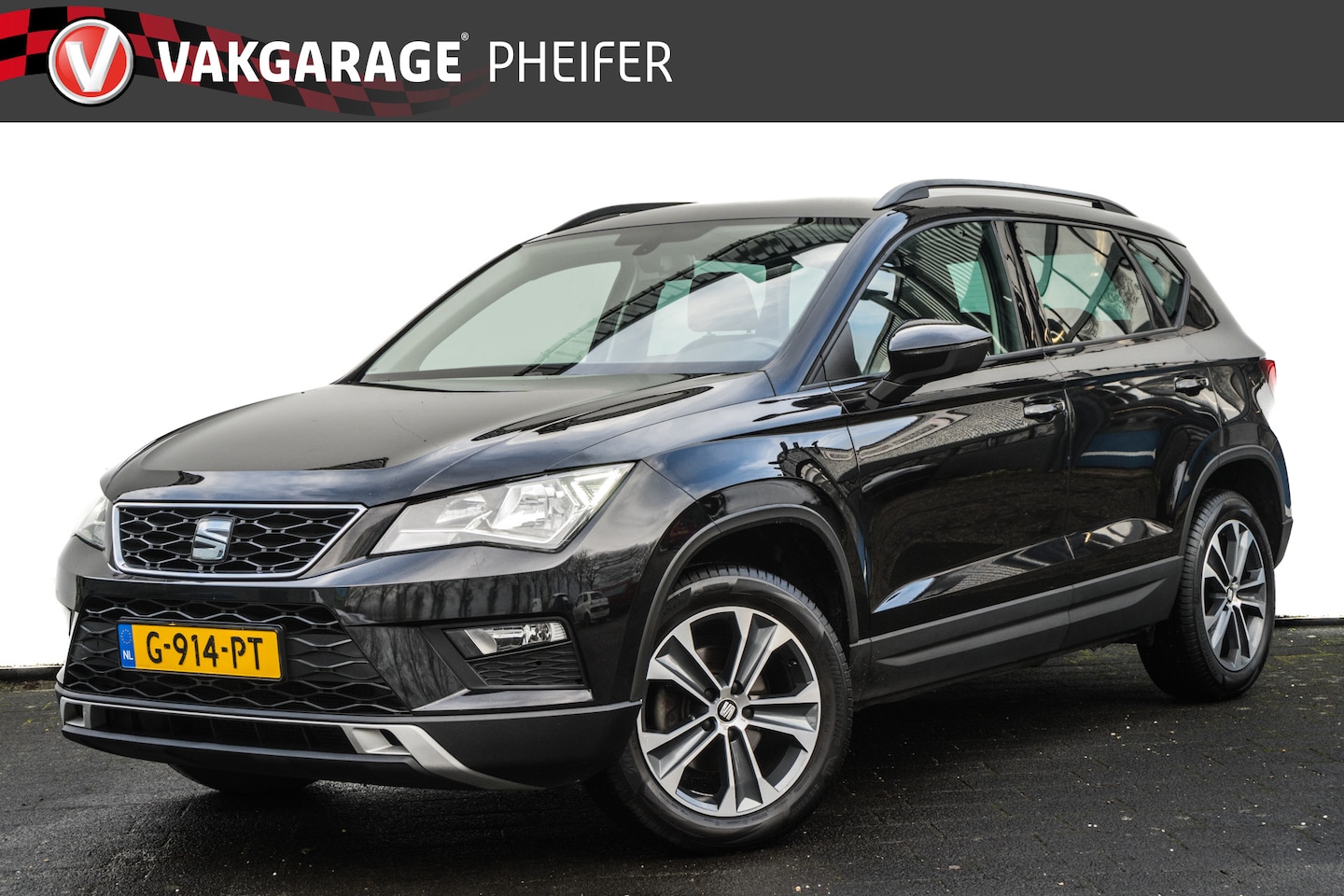 Seat Ateca - 1.0 EcoTSI 116pk Style Carplay/ App navigatie/ Elek. achterklep/ Cruise control/ Pdc - AutoWereld.nl