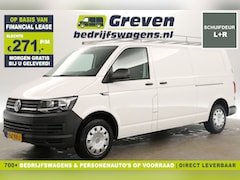 Volkswagen Transporter - 2.0 TDI L2H1 140PK Airco Carplay Imperiaal 2xSchuifdeur 3 Persoons Navigatie PDC Trekhaak