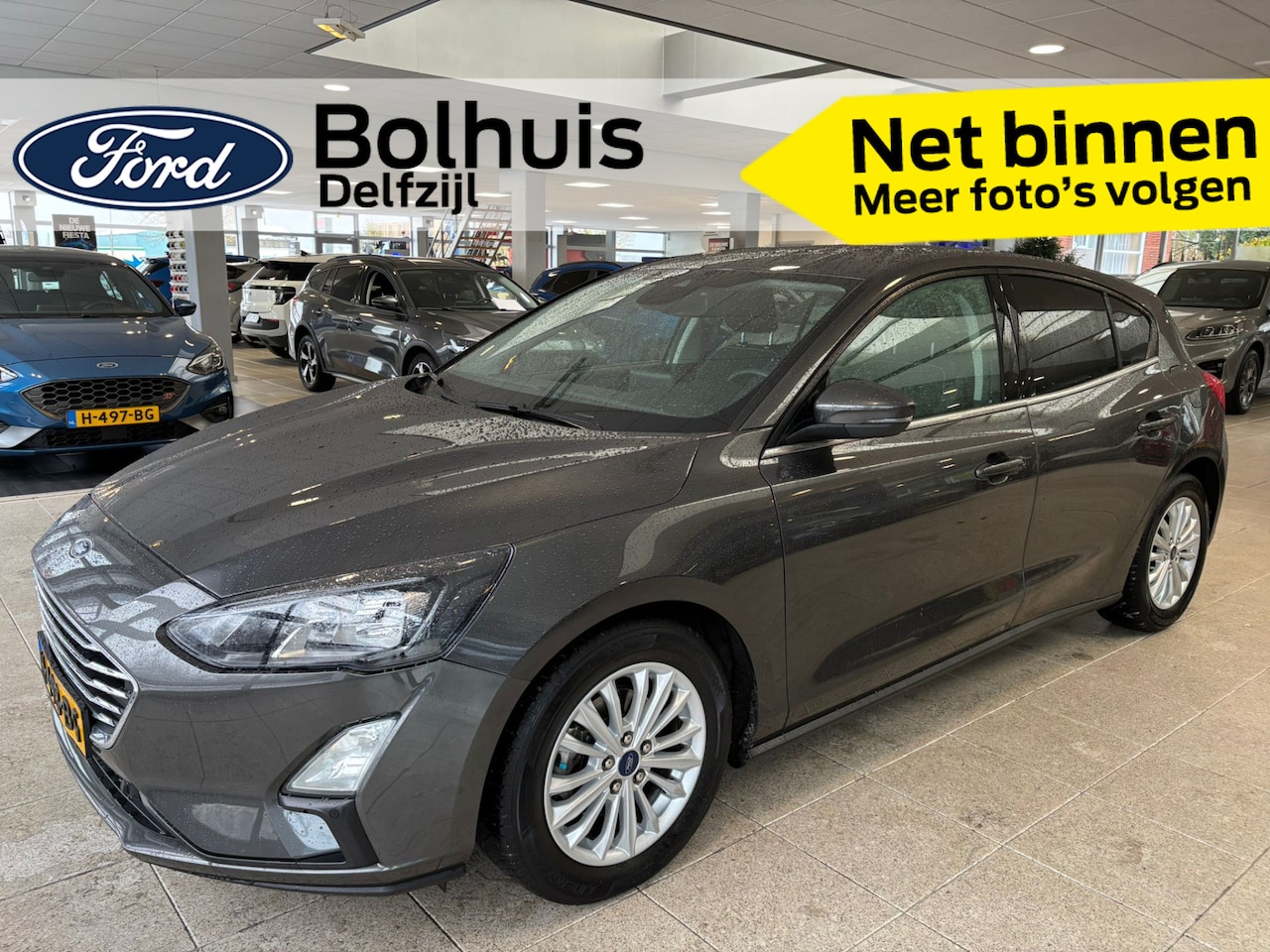 Ford Focus - EcoBoost 125 Titanium Business Automaat | Winterpack | All Season | 100% dealer onderhoude - AutoWereld.nl