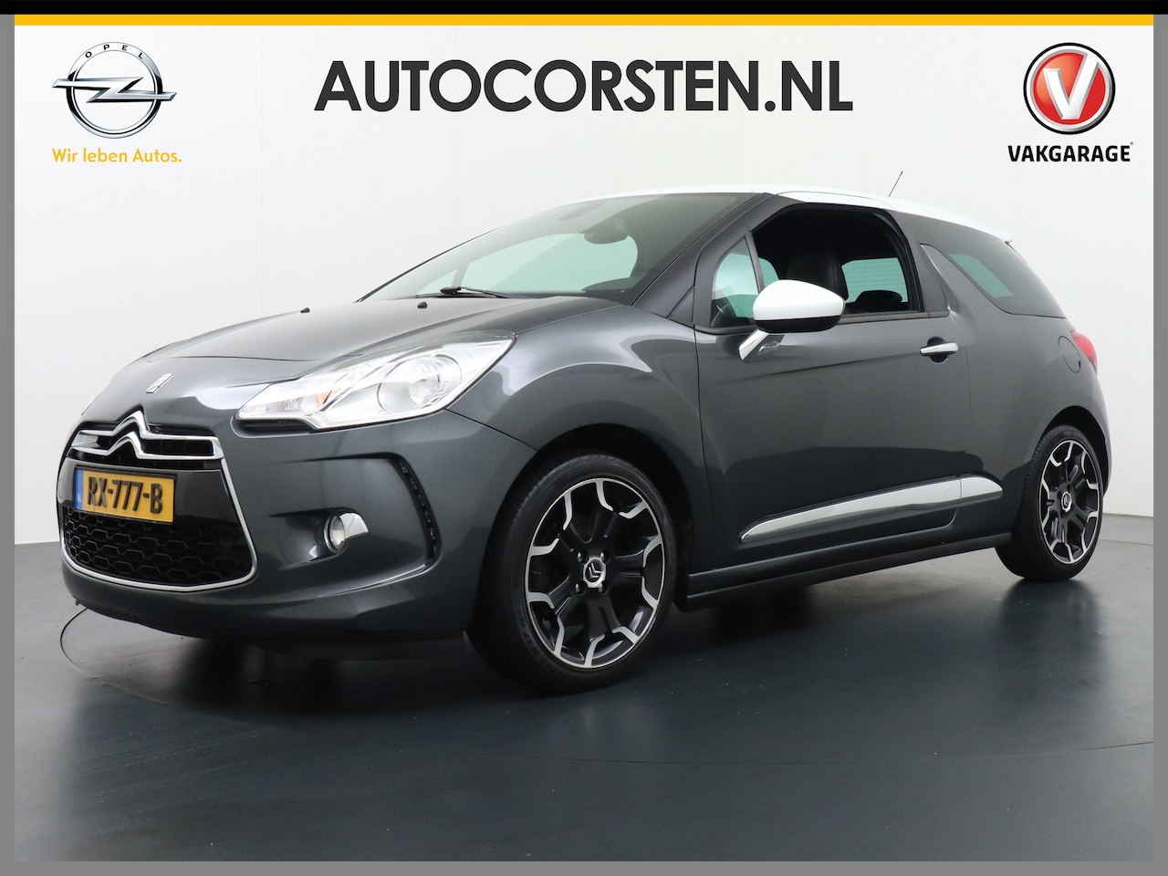 Citroën DS3 - 1.6THP 150PK Ultra Prestige Leder Navi Ecc Stoelverwarming Bluetooth Led Cruise Control Pd - AutoWereld.nl