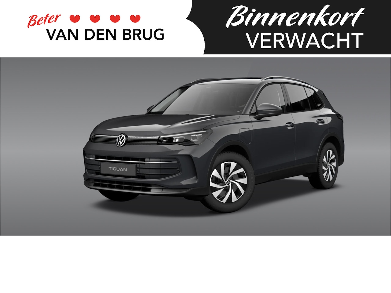 Volkswagen Tiguan - 1.5 eHybrid 204 PK Life Edition | Trekhaak | Stuur & Stoelverwarming | 17" Venezia | - AutoWereld.nl