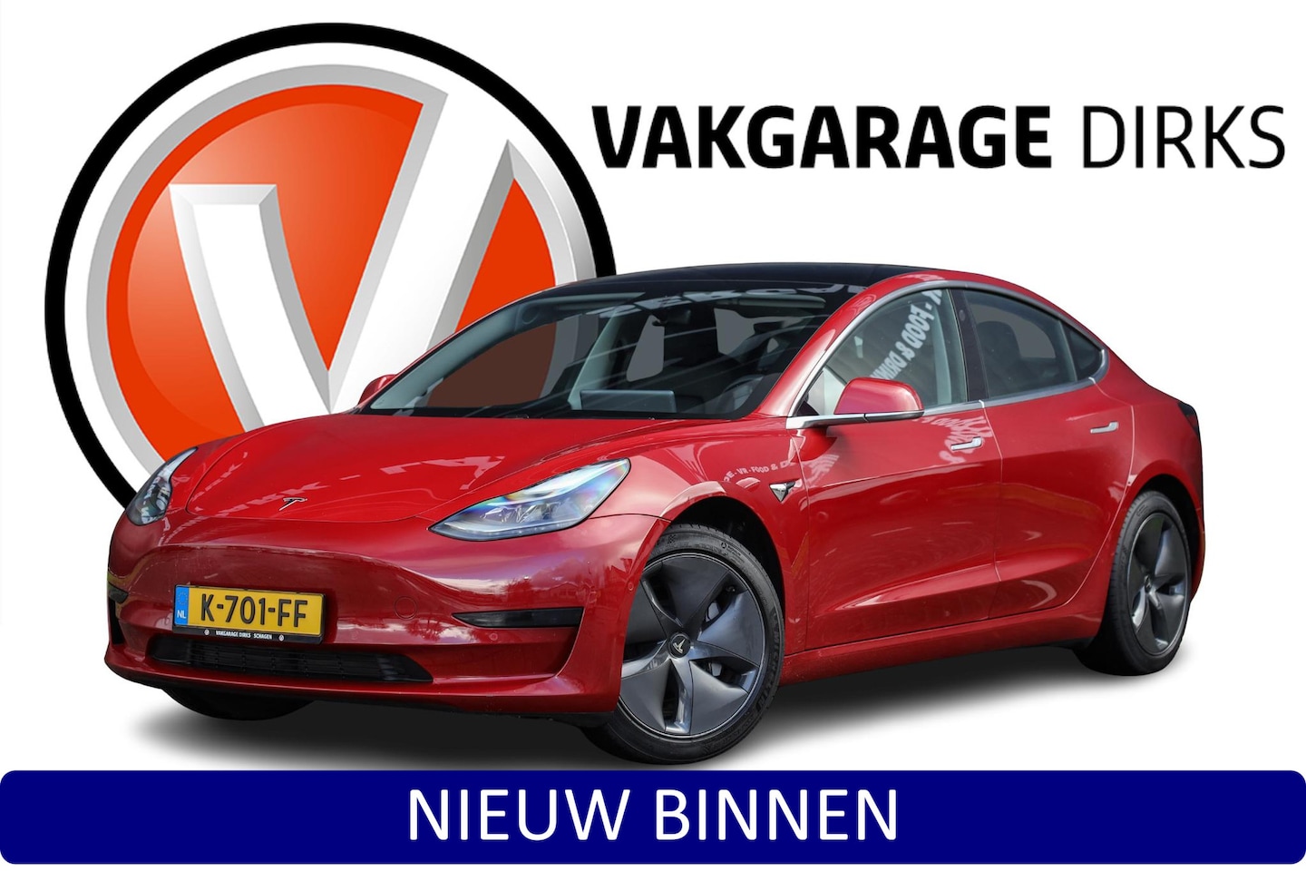 Tesla Model 3 - SR Range Plus 60 kWh ✅ 12-2020 ✅ Autopilot ✅ ACC ✅ Pano - AutoWereld.nl