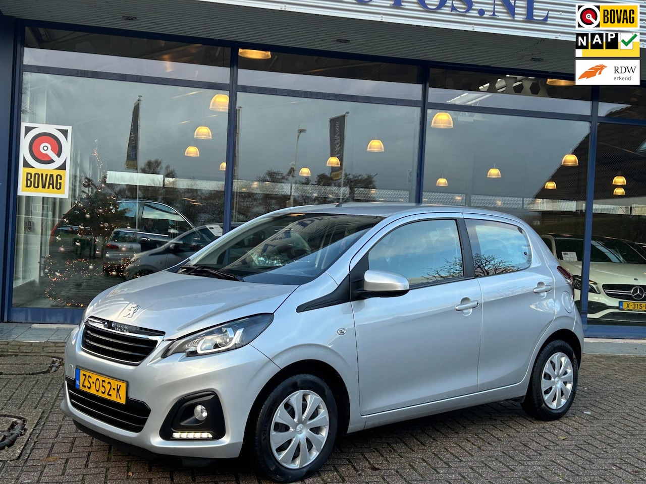 Peugeot 108 - 1.0 e-VTi Active 5Drs Automaat Airco Bluetooth Elek.Pakket NAP NL-Auto Volledig Dealeronde - AutoWereld.nl