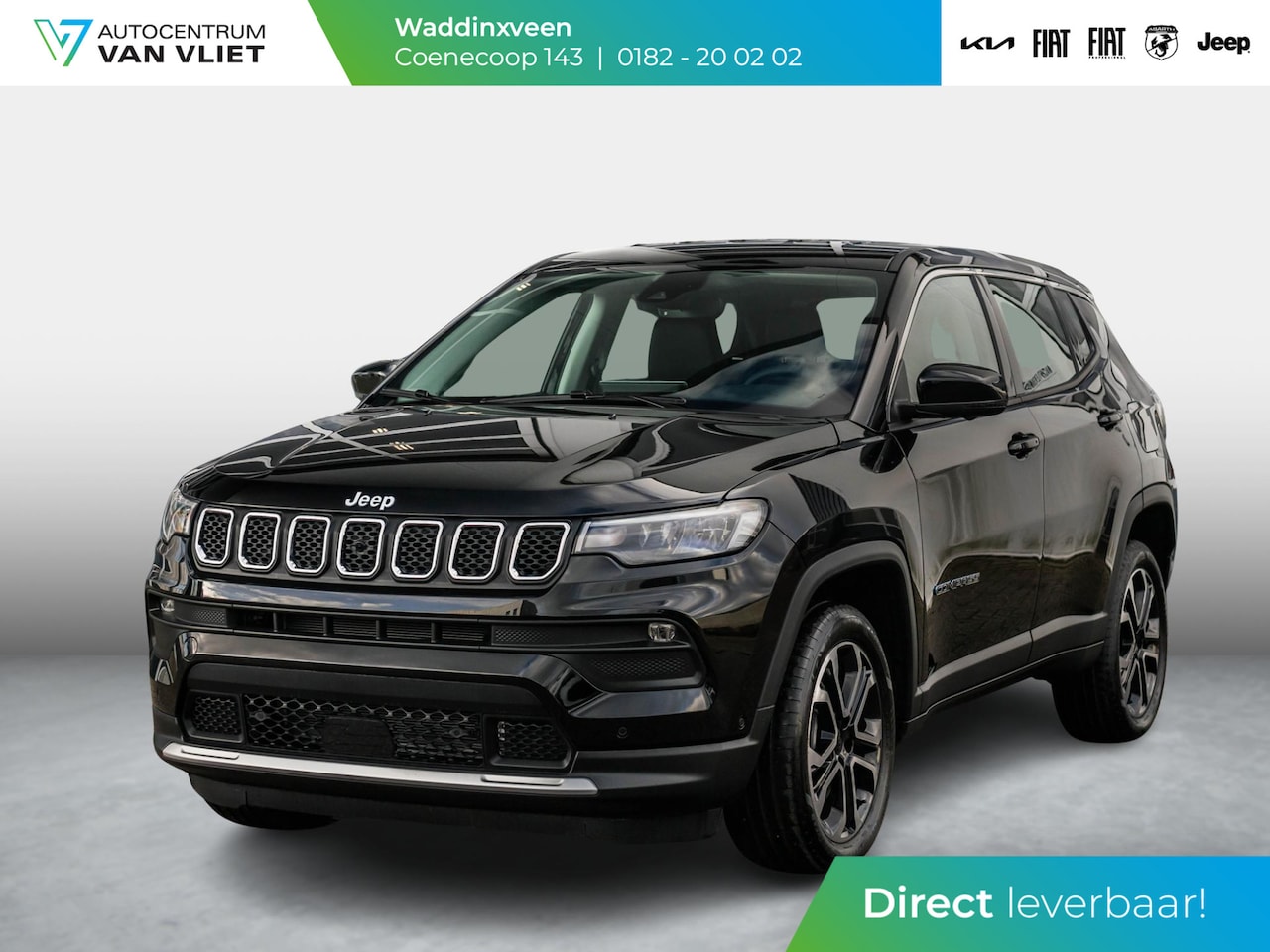 Jeep Compass - 4xe 190 Plug-in Hybrid Electric Altitude | Clima | Adapt. Cruise | 18" | Keyless | Winter - AutoWereld.nl