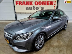 Mercedes-Benz C-klasse - 180 156PK Business Solution + Dealer OH|LED|Navi|Climate control|Cruise|PDC|Leder-stof|Sto