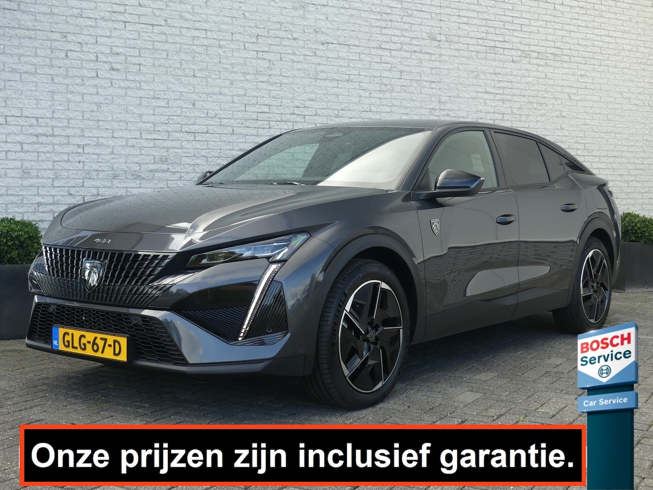 Peugeot 408 - 1.6 HYBRID 225PK GT-LINE CAMERA/ADAP.CRUISE/ELEK.A-KLEP/STOELVERW. - AutoWereld.nl