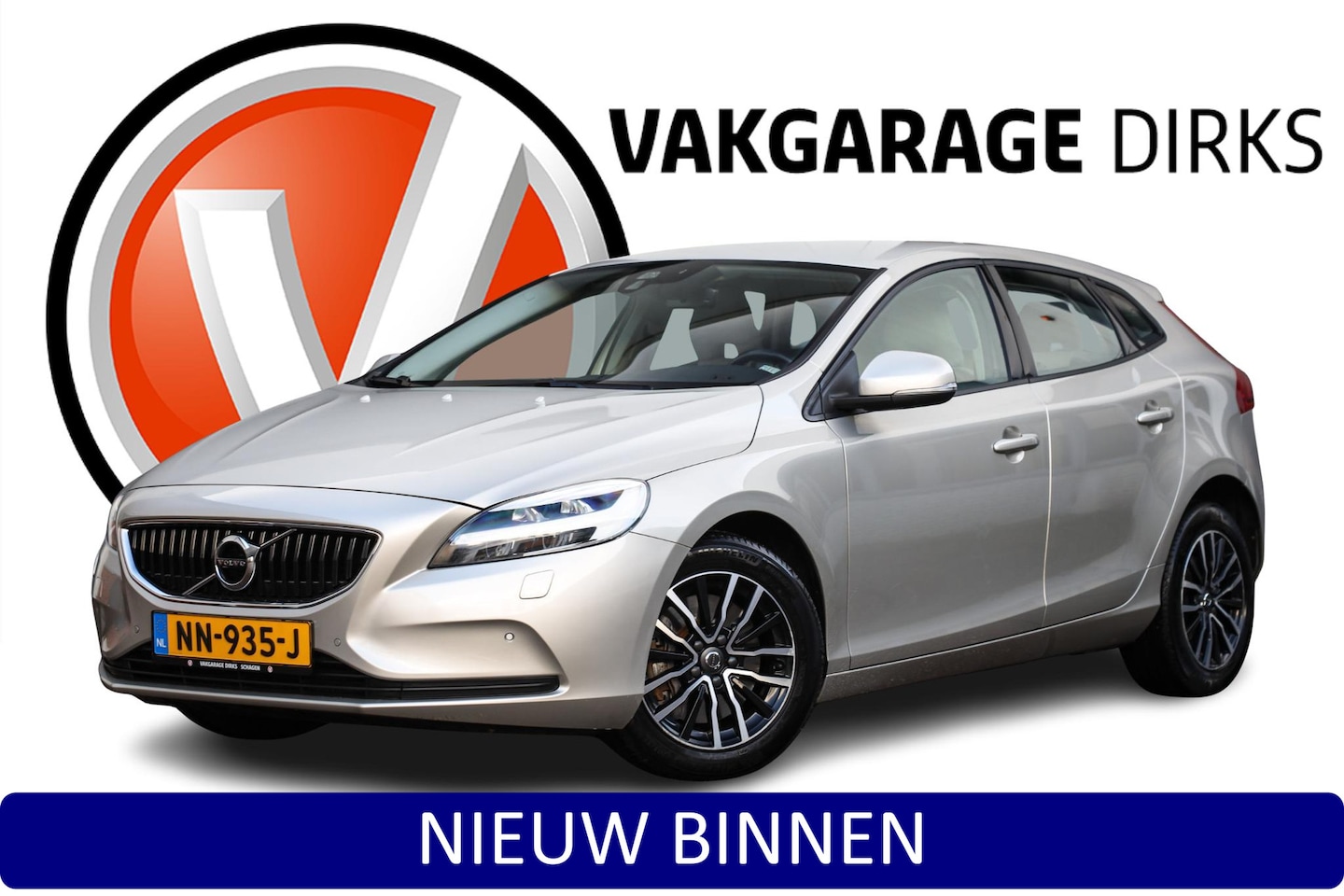 Volvo V40 - T2 Aut. Nordic+ ✅ LED ✅ Navi ✅ Stoelverwarming - AutoWereld.nl