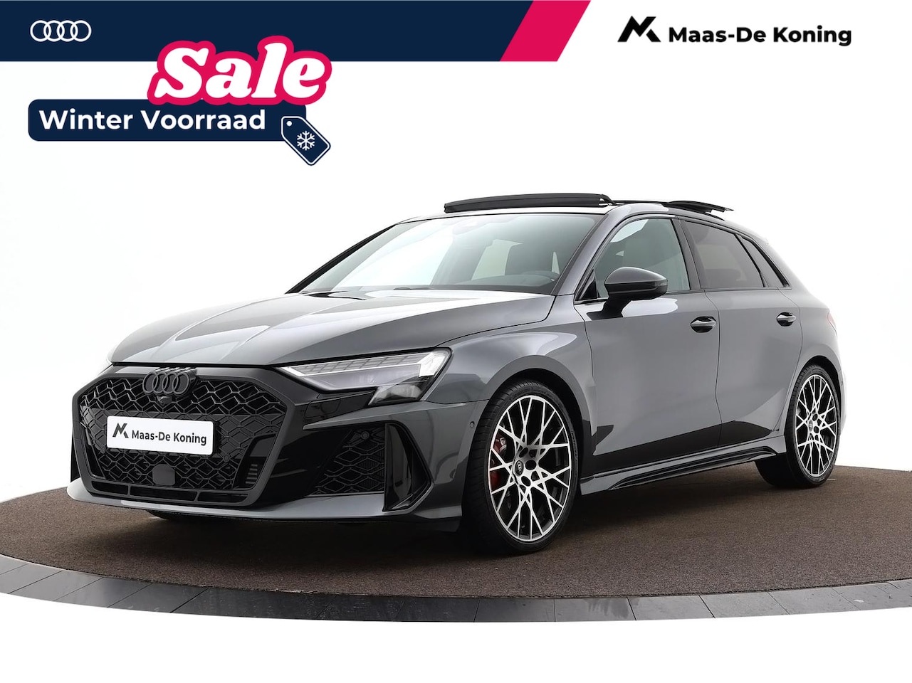 Audi RS3 - 2.5 295 kW / 400 pk FSI Sportback 7 versn. S-t - AutoWereld.nl