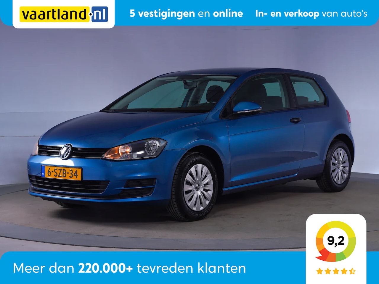 Volkswagen Golf - 1.2 TSI Easyline [ Trekhaak Airco Multimedia scherm ] - AutoWereld.nl