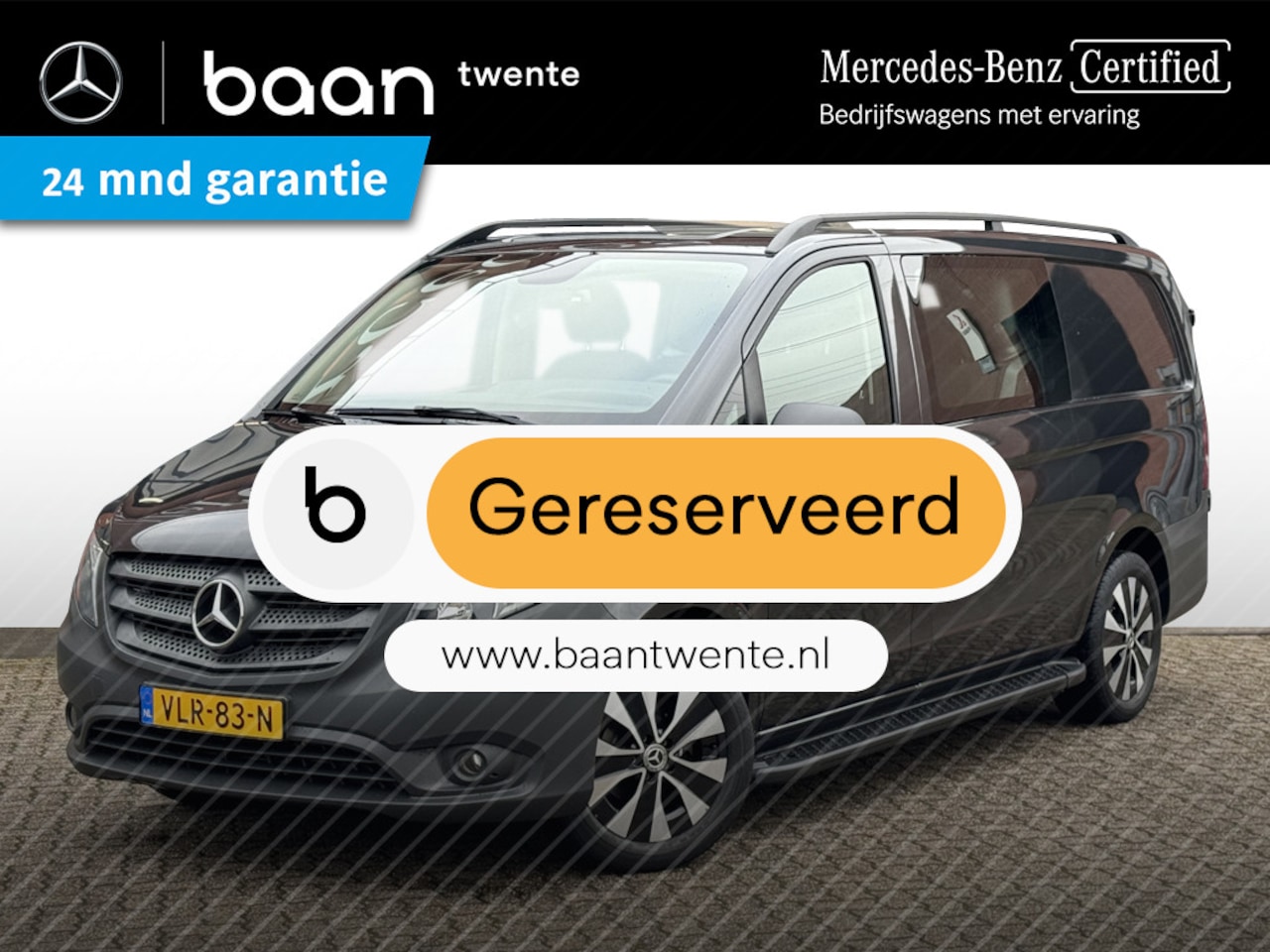 Mercedes-Benz Vito - 114 L DC | Cruise, Navi, Trekhaak | Certified 24 mnd garantie - AutoWereld.nl