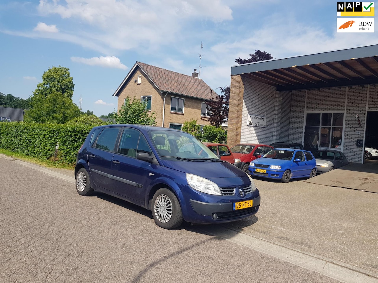 Renault Scénic - 1.6-16V Expression Basis MPV APK Nieuw - AutoWereld.nl