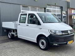 Volkswagen Transporter - 2.0 TDI L2H1 DC 4Motion 150pk Airco Cruise controle Trekhaak 25000kg trekgewicht Pick-up O