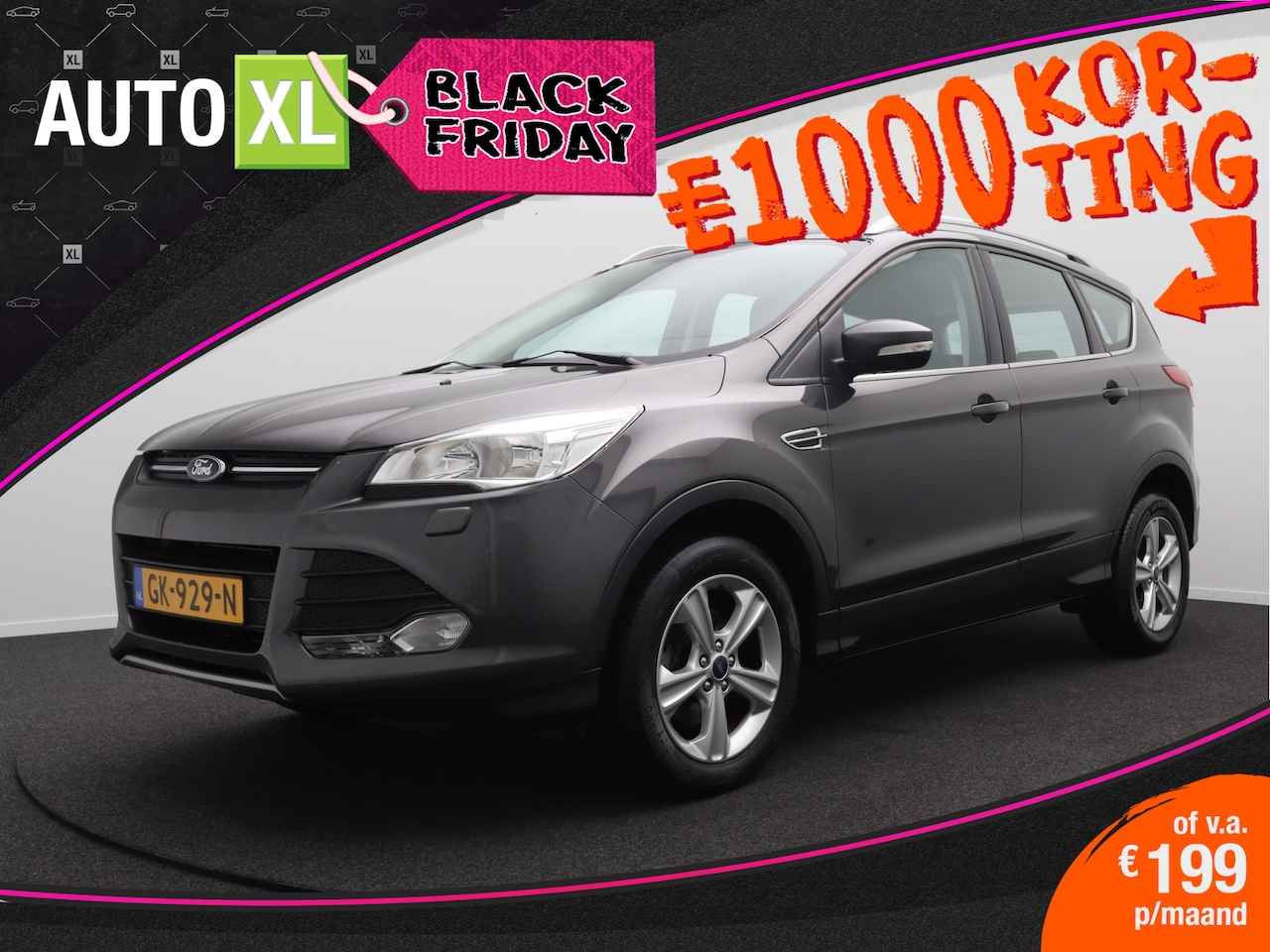 Ford Kuga - 1.5 Trend 150 PK Trekhaak Stoelverwarming Navi Cruise LMV 17' - AutoWereld.nl