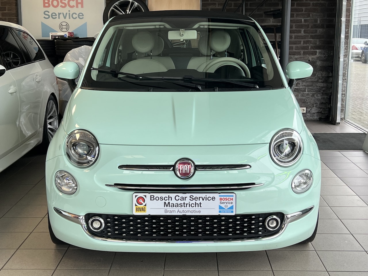 Fiat 500 C - 1.2 Lounge | VERDE LATTEMENTA | 1ste Eigenaar | Cruise Control | - AutoWereld.nl