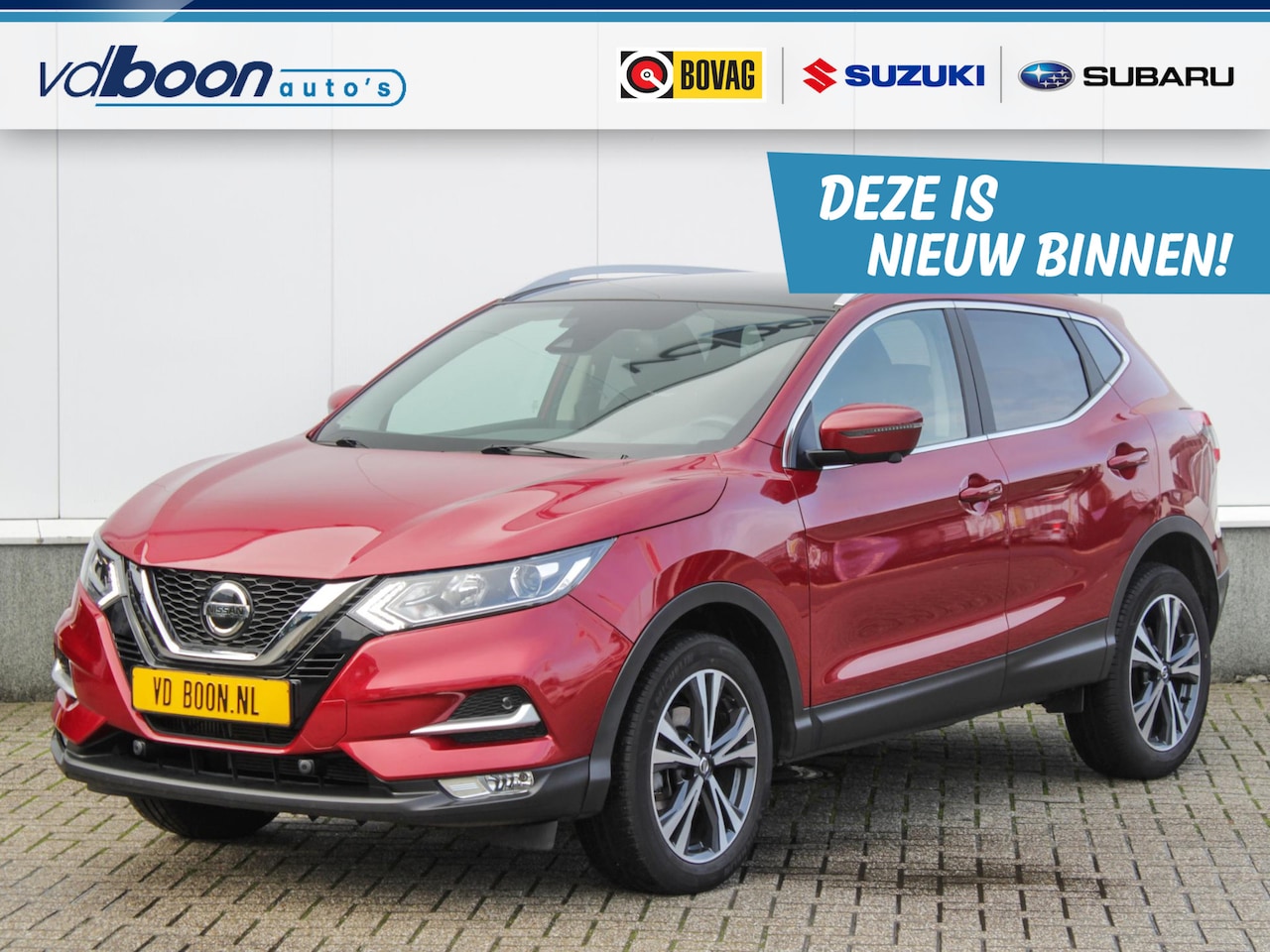 Nissan Qashqai - 1.2 N-Connecta | Navi | Cruise | Camera | Lm-Velgen - AutoWereld.nl