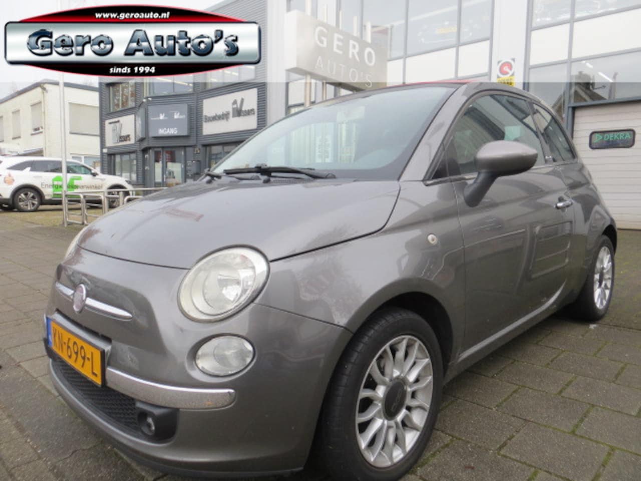 Fiat 500 C - 1.2 Easy cabrio nette auto ,veel optie`s - AutoWereld.nl