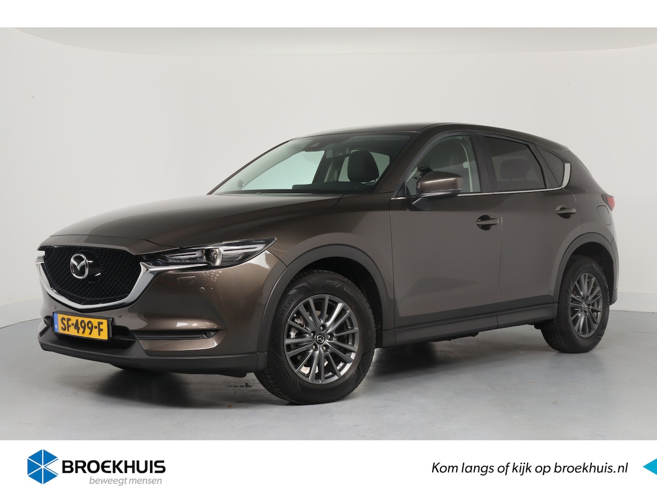 Mazda CX-5 - 2.0 SkyActiv-G 165 Skylease GT | Automaat | Trekhaak | Leder | Elektr Stoel + Mem | Parkee - AutoWereld.nl