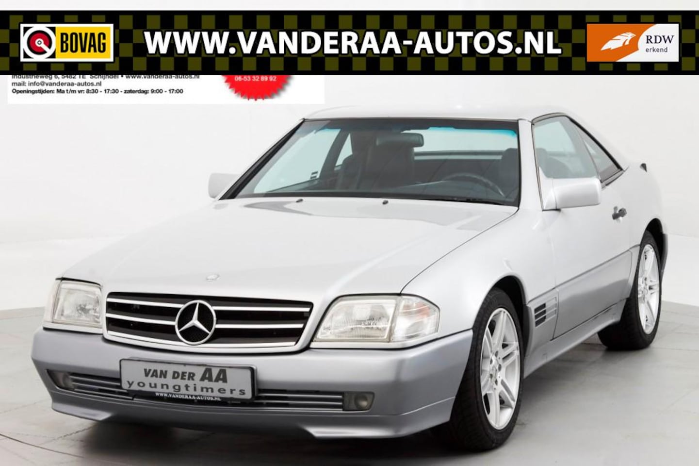 Mercedes-Benz SL-klasse Cabrio - 300SL Cabriolet Automaat W129 Youngtimer!! - AutoWereld.nl