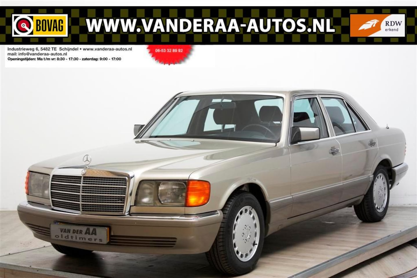 Mercedes-Benz S-klasse - 300/260 SE Automaat Old/Youngtimer !!Unieke auto!! - AutoWereld.nl