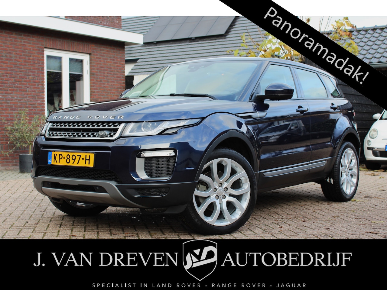 Land Rover Range Rover Evoque - 2.0 Si4 54 Dkm ! Leder / Navi / Panoramadak / Cruise control / Elec. Verw. stoelen! - AutoWereld.nl