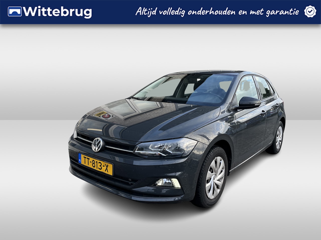 Volkswagen Polo - 1.0 TSI Comfortline / AUTOMAAT/ PARK. SENSOREN/ ADAPT. CRUISE/ BLUETOOTH/ AIRCO/ - AutoWereld.nl