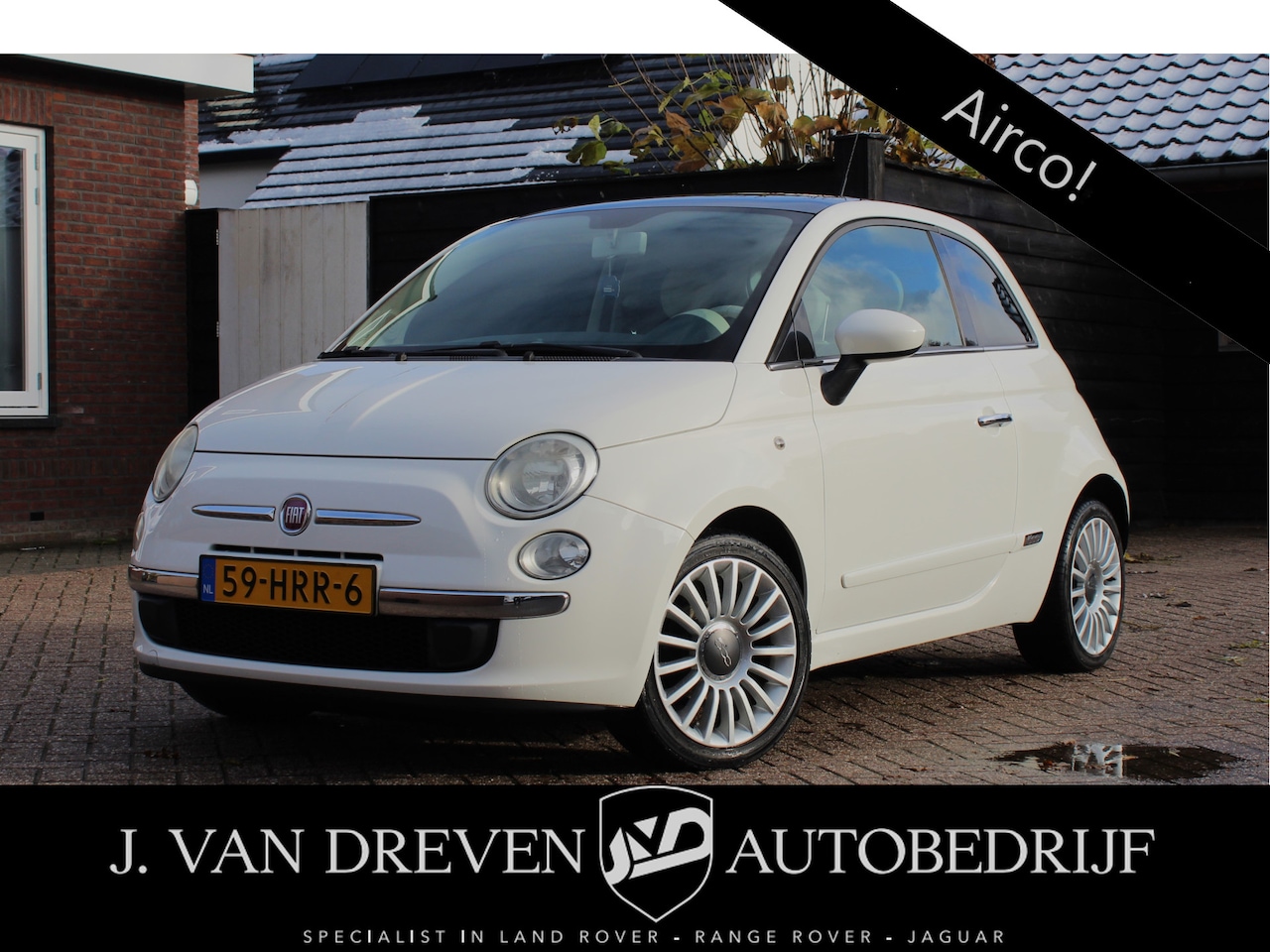 Fiat 500 - 1.2 Lounge - Airco / Inclusief winterbanden / Panoramadak! - AutoWereld.nl