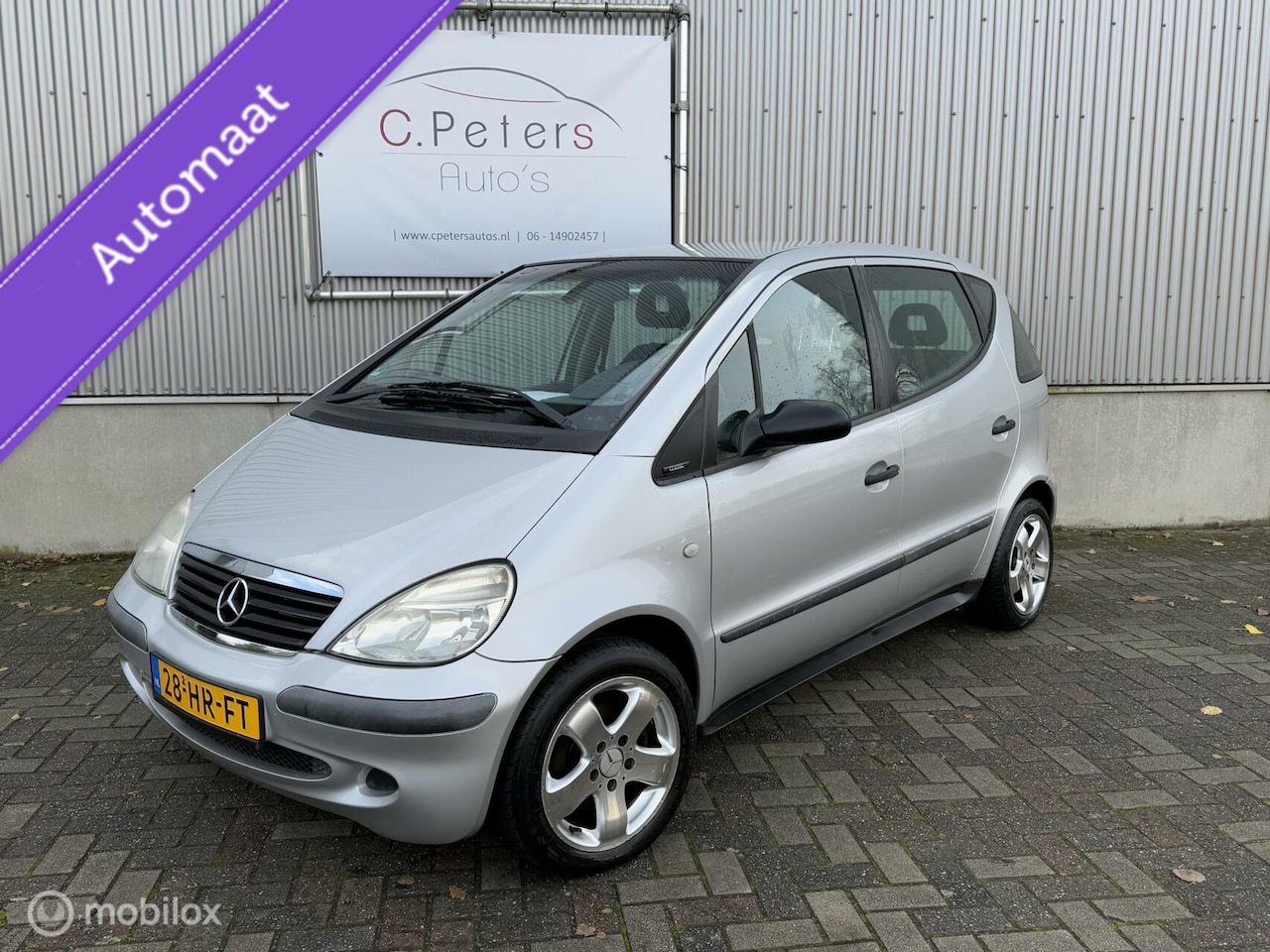 Mercedes-Benz A-klasse - 160 Classic Lang Automaat 2001 / Cruisecontrol / Trekhaak / Airco / LM Velgen - AutoWereld.nl