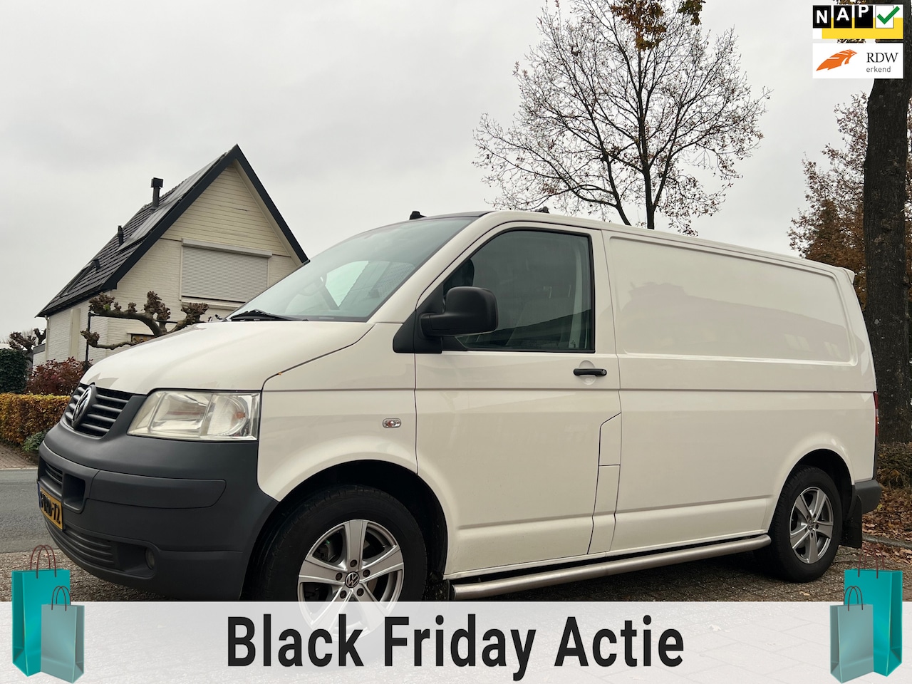 Volkswagen Transporter - 2.5 TDI 300 APK 10-2025 MARGE !!! - AutoWereld.nl