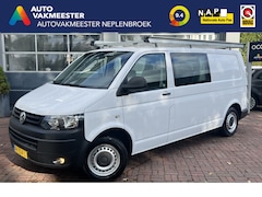 Volkswagen Transporter - 2.0 TDI L2H1 DC Trekhaak, Impriaal, Cv, Airco 2014 Km 171.000 NAP 2e eigenaar