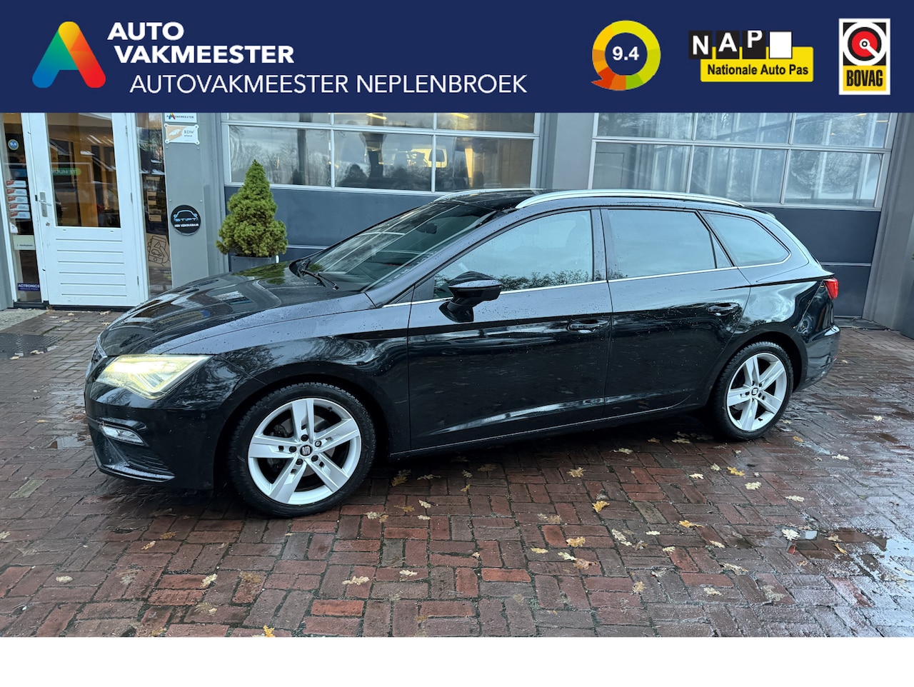 Seat Leon ST - 1.5 TSI FR Business Intense Bj 2019 Km 95.000 150pk - AutoWereld.nl