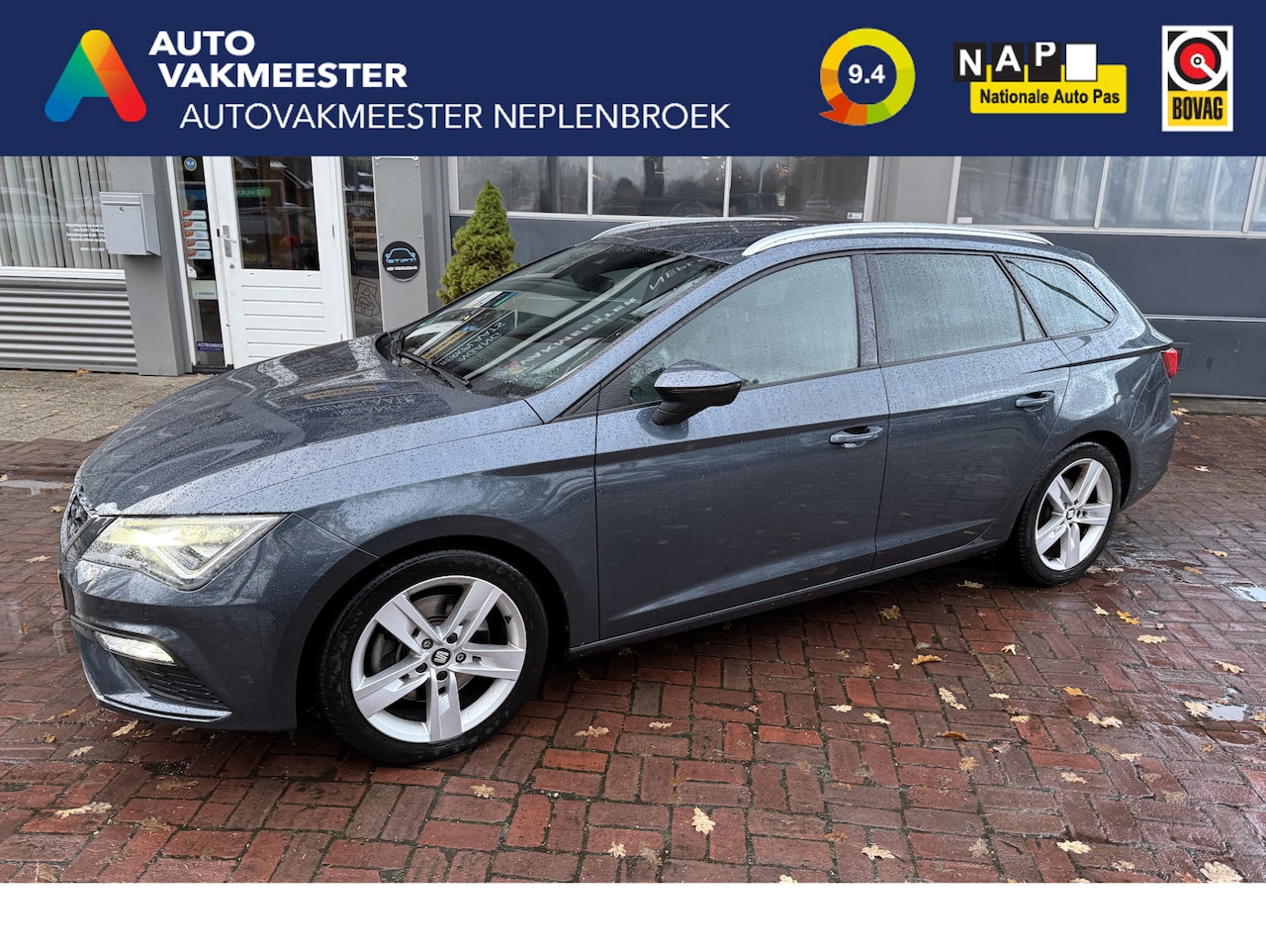 Seat Leon ST - 1.5 TSI FR Business Intense 150PK Trekhaak,18Inch,Clima,Navi,Cruise 2019 automaat - AutoWereld.nl