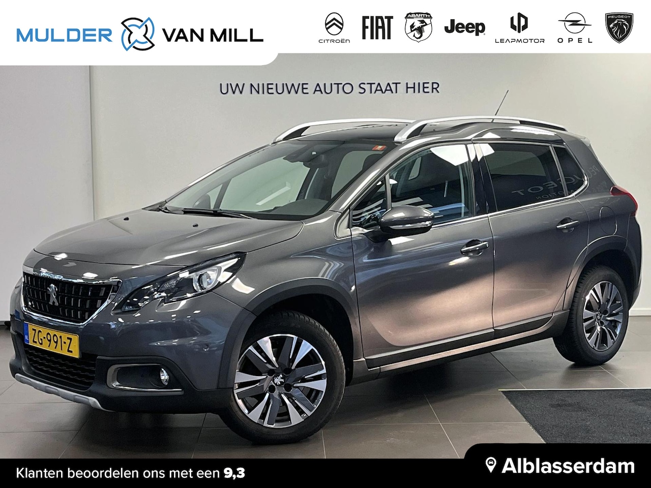 Peugeot 2008 - SUV Allure 1.2 PureTech 110pk EAT6 AUTOMAAT UNIEK LAGE KM-STAND! | NAVI | INPARKEERASSISTE - AutoWereld.nl