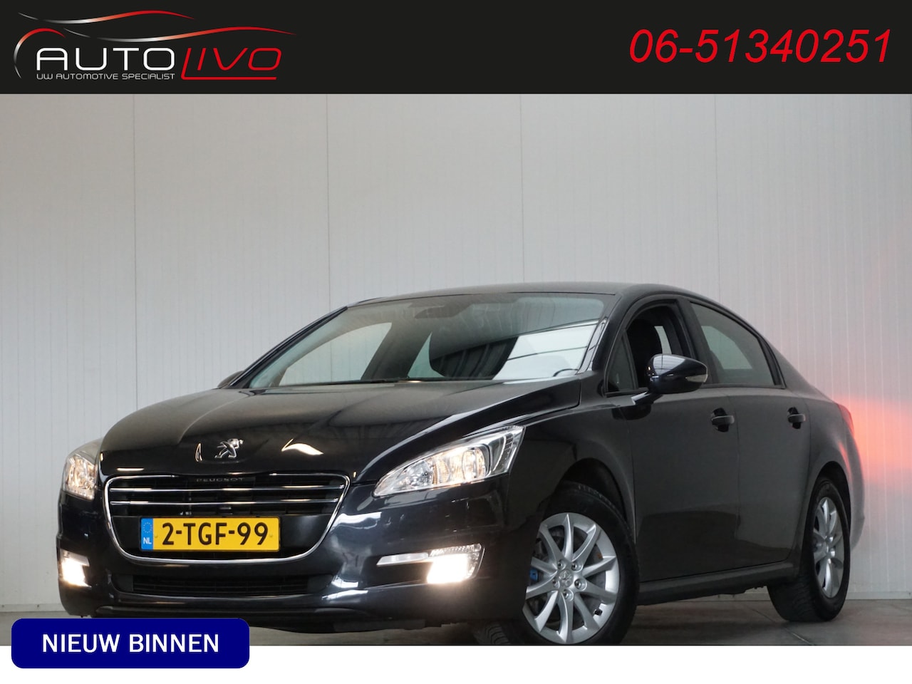 Peugeot 508 - 1.6 Vti Blue Lease AUTOMAAT! NAVI CLIMA PDC CRUISE etc. - AutoWereld.nl