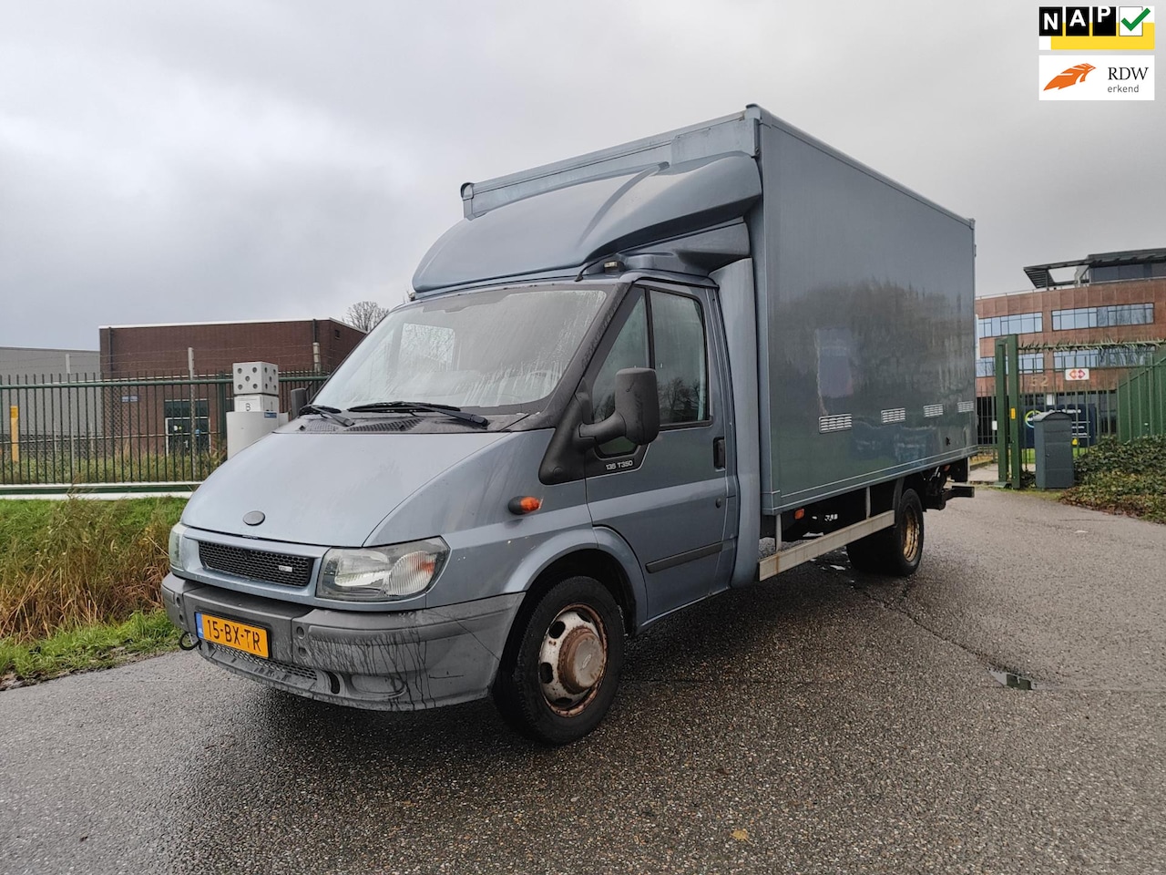 Ford Transit - 350L 2.4TDCi EF DL DC Bakwagen! Airco! Apk! Nap!!! - AutoWereld.nl