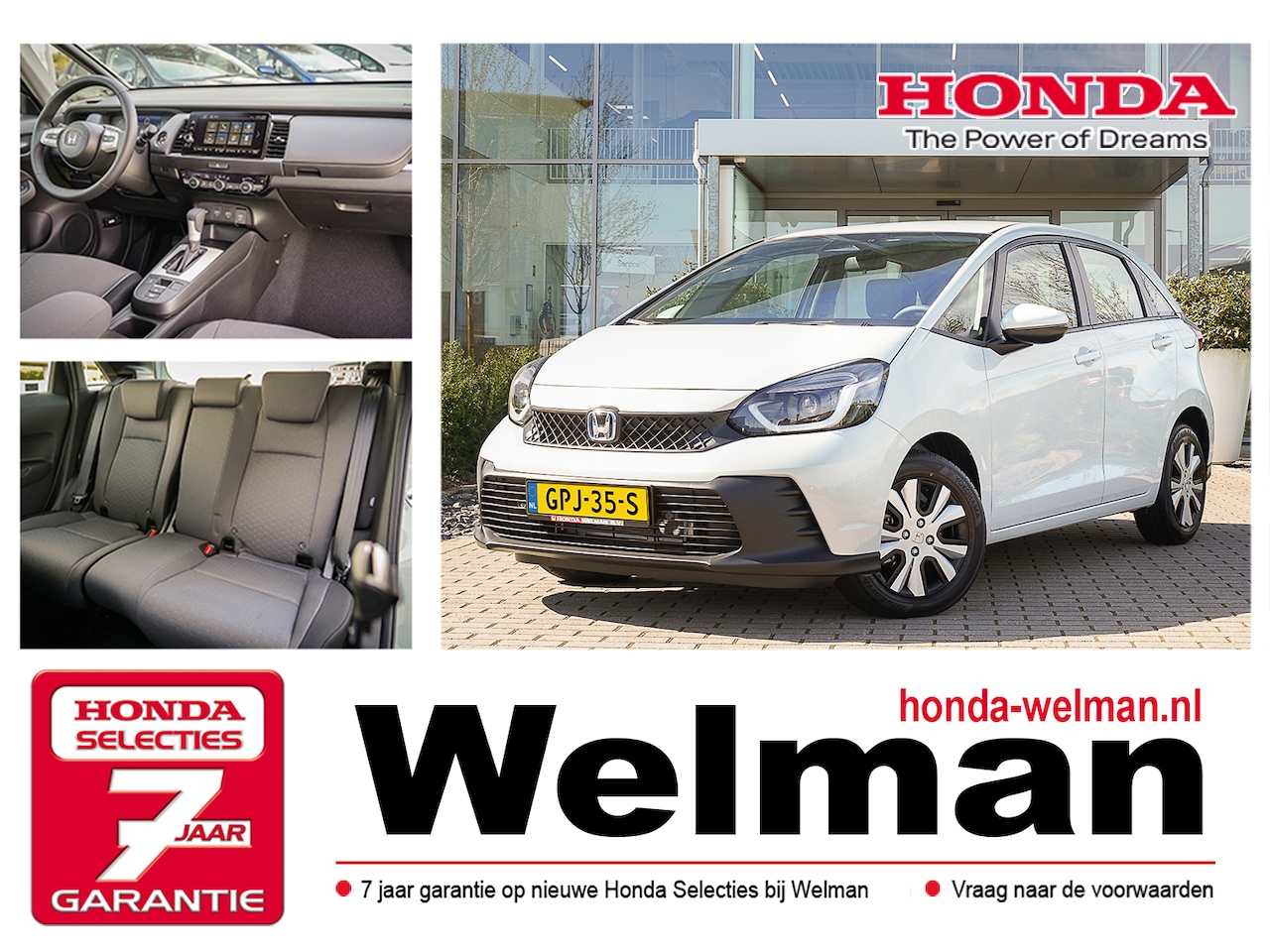 Honda Jazz - 1.5i e:HEV ELEGANCE - NAVIGATIE - 122 PK - CAMERA - DEMO - AutoWereld.nl