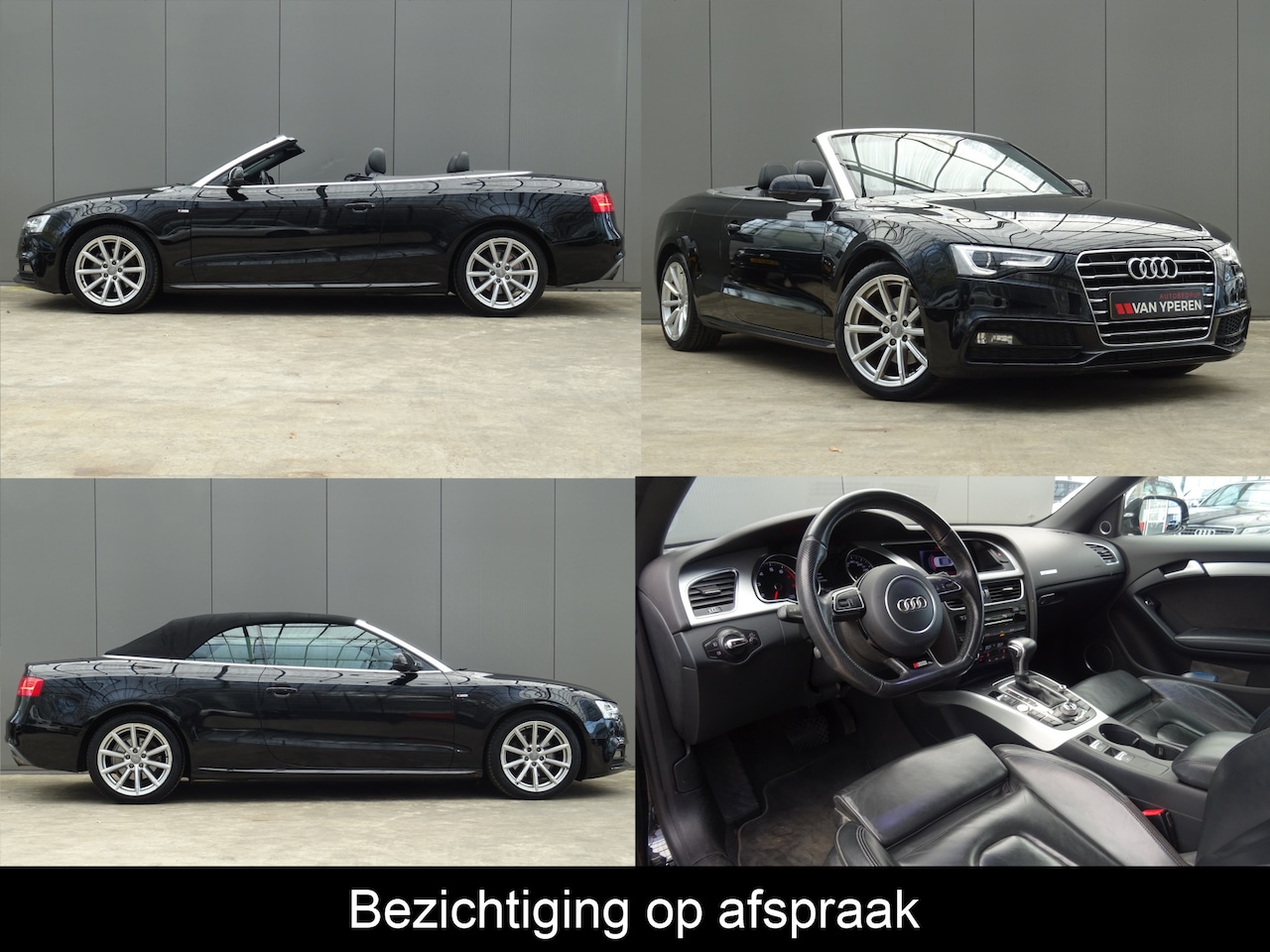 Audi A5 Cabriolet - 1.8 TFSI Sport Edition * LEER * B&O * S-LINE !! - AutoWereld.nl