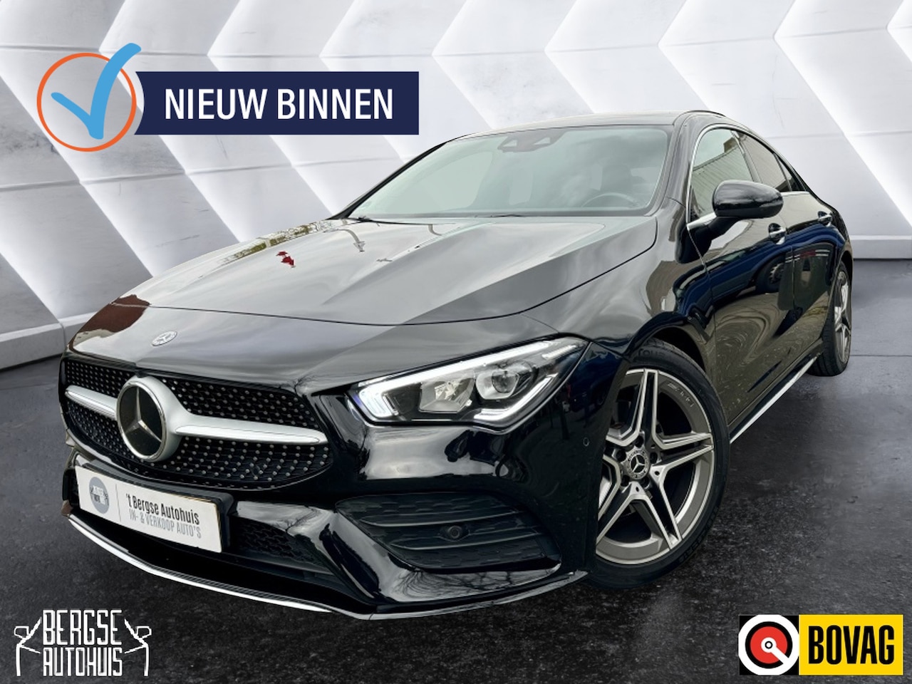 Mercedes-Benz CLA-Klasse - 180 CLA AMG PANO MEMORY 360 BURNMESTER - AutoWereld.nl