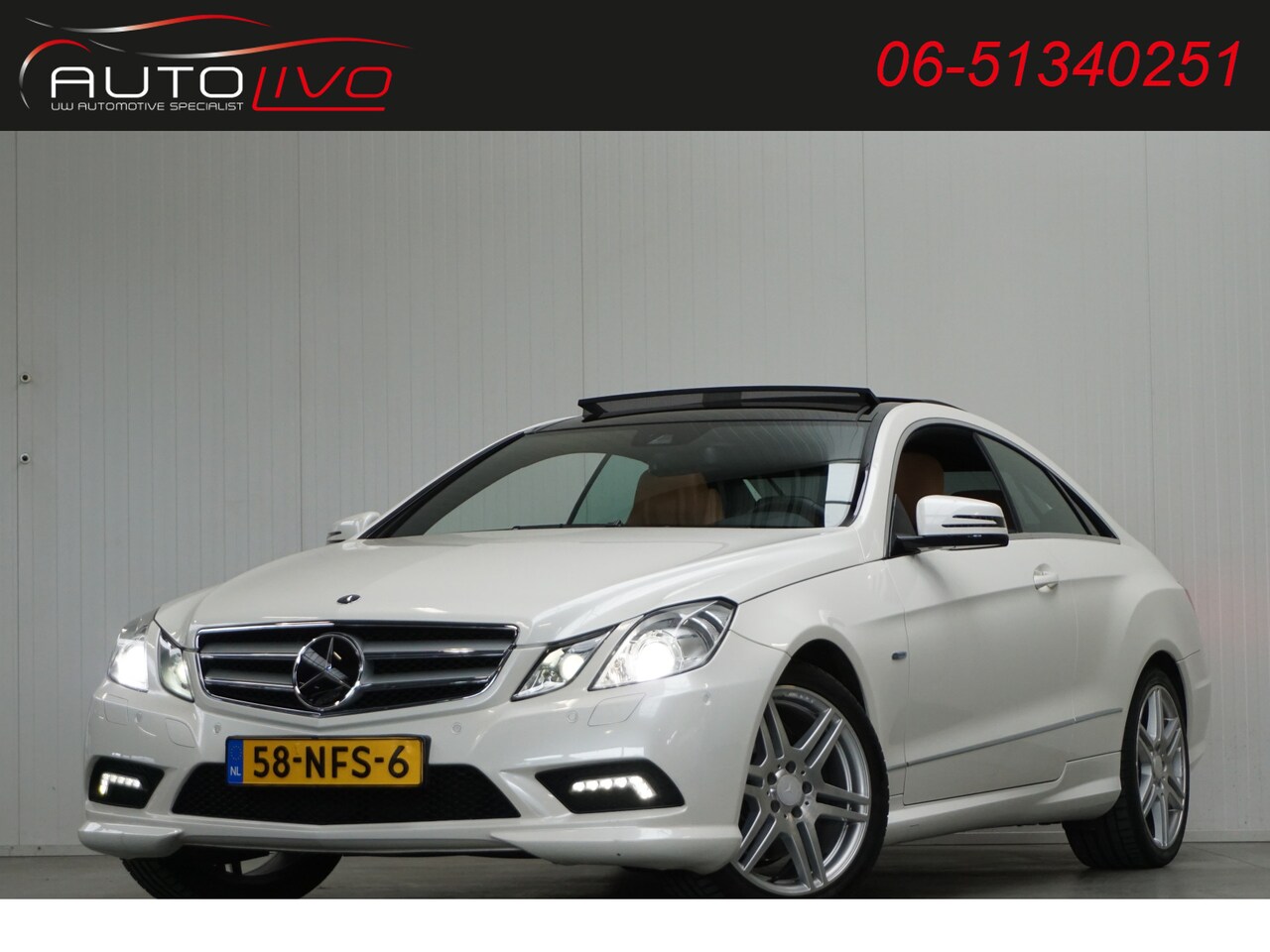 Mercedes-Benz E-klasse Coupé - 350 CGI Avantgarde NL AUTO! AMG! 292 PK! BOM VOL!! - AutoWereld.nl