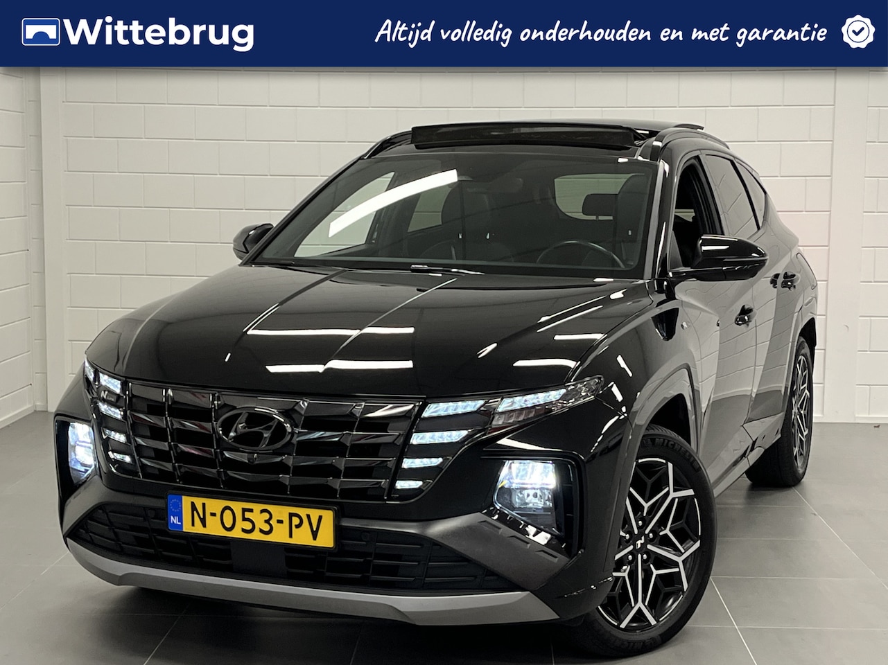 Hyundai Tucson - 1.6 T-GDI PHEV N Line Sky 4WD PANORAMADAK SCHUIF/KANTEL | FULL LED | KEYLESS | ZEER COMPLE - AutoWereld.nl