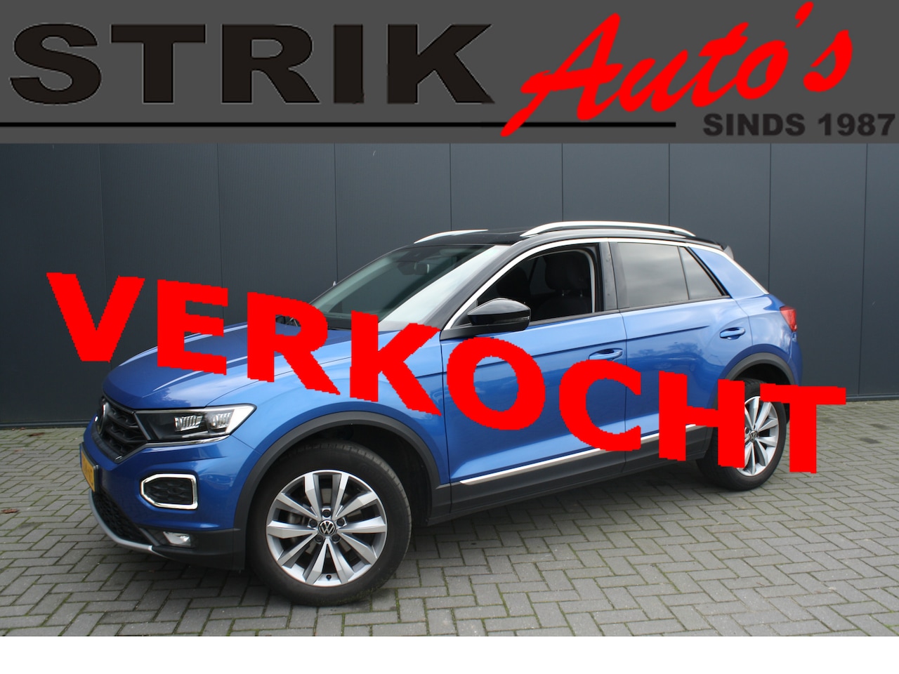 Volkswagen T-Roc - 1.0 TSI Style Business - XENON - NAVIGATIE - CAMERA - PANORAMADAK - TREKHAAK - AutoWereld.nl