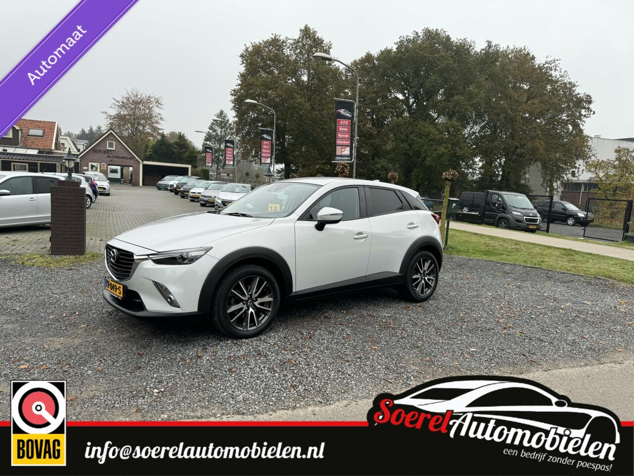 Mazda CX-3 - 2.0 SkyActiv-G 120 TS+automaat afn trekhaak boekjes - AutoWereld.nl