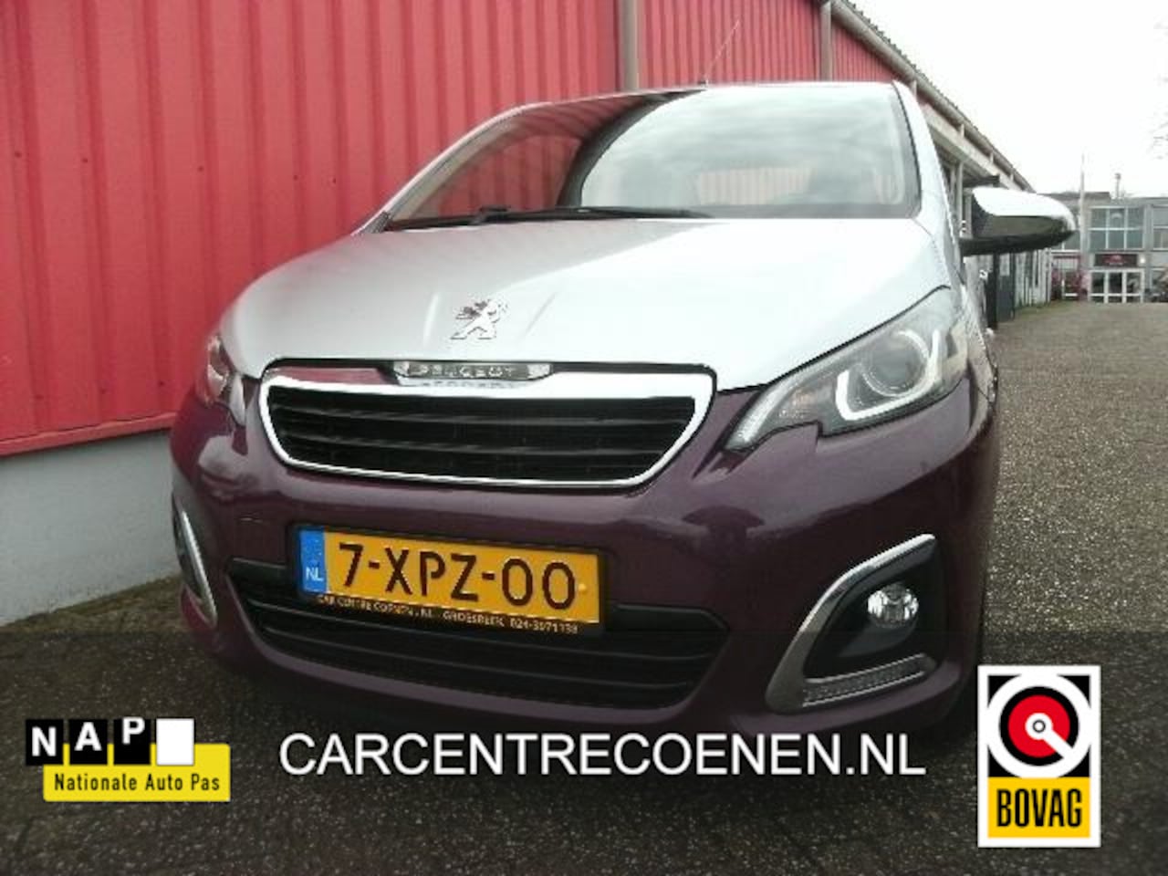 Peugeot 108 - 1.0 e-VTi Allure / Airco / Carplay - AutoWereld.nl