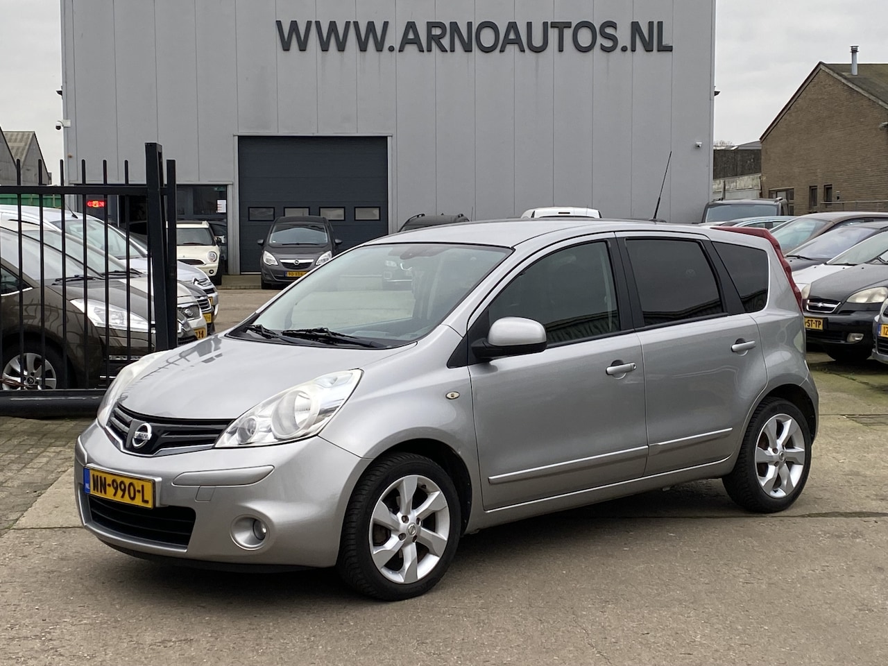 Nissan Note - 1.4 Acenta 1.4 Acenta 5-DEURS, AIRCO(CLIMA), CRUISE CONTROL, GROOT NAVIGATIE, 4X ELEK-RAMEN, BLUETOOT - AutoWereld.nl