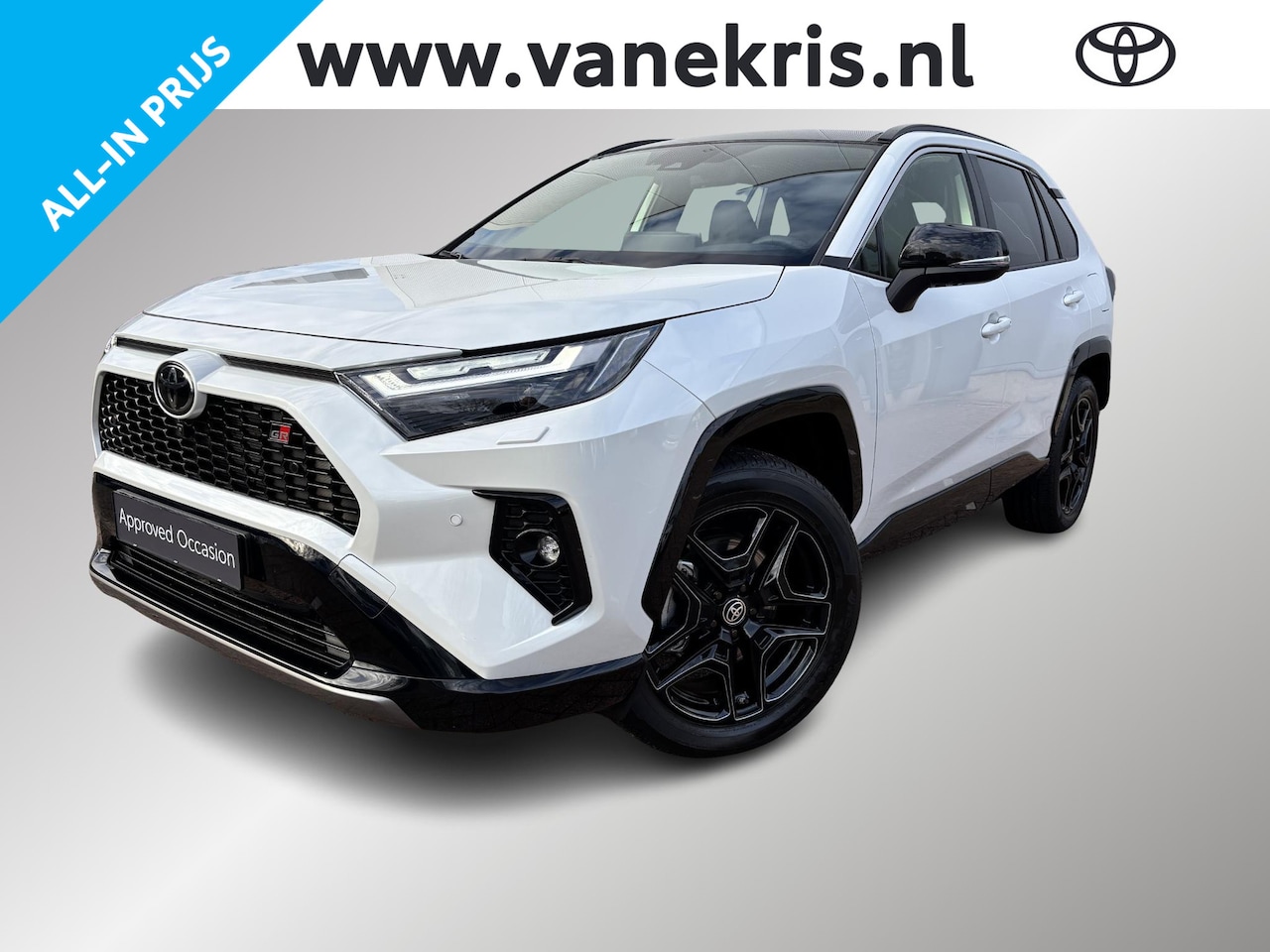 Toyota RAV4 - 2.5 Hybrid AWD GR SPORT Plus Pack, Schuifdak, Schuif/kanteldak, Camera in binnenspiegel,JB - AutoWereld.nl